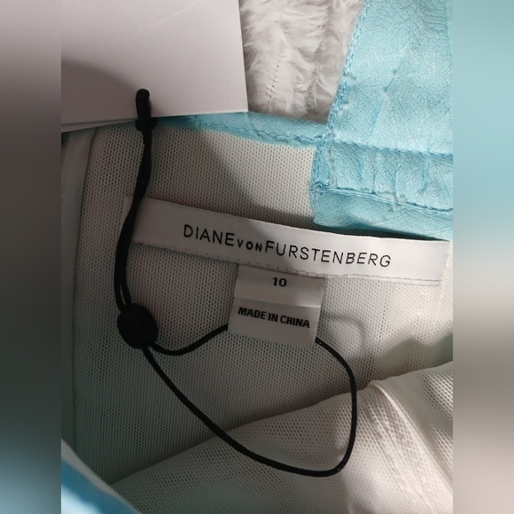 Diane Von Furstenberg Blue Ombre Dress - Picture 5 of 12